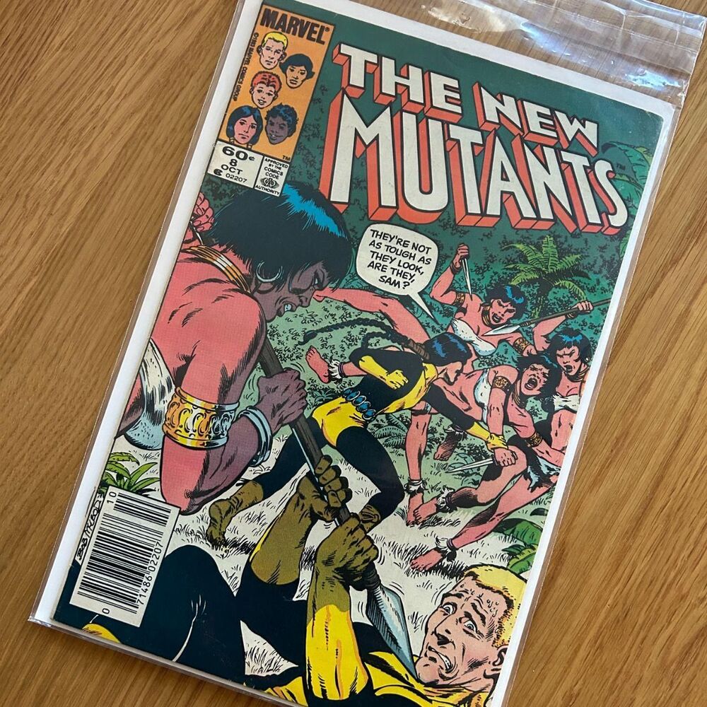 NEW MUTANTS #8 (1983) - MARVEL VINTAGE COMIC BRONZE AGE
